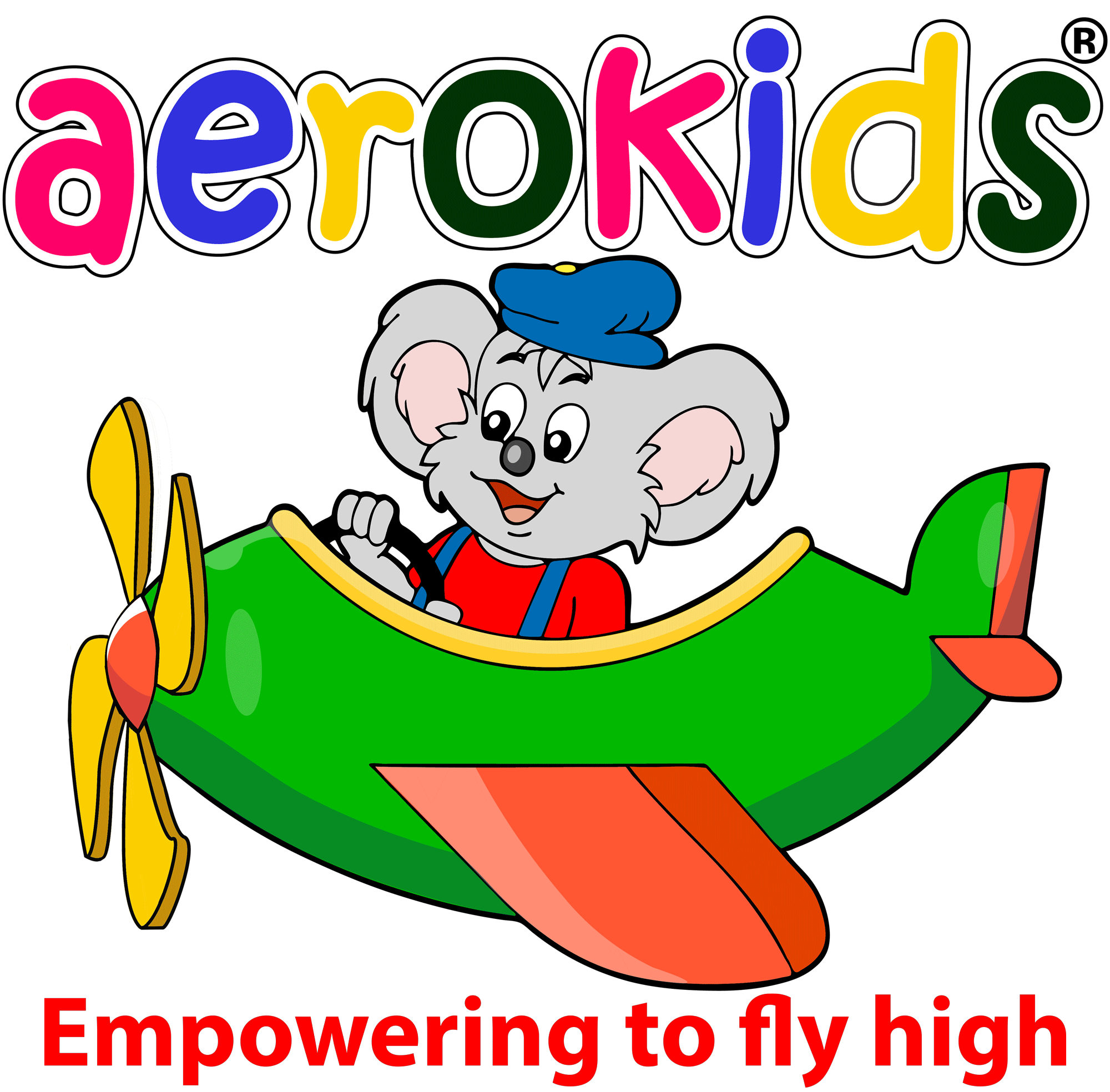  aerokids animated logo
